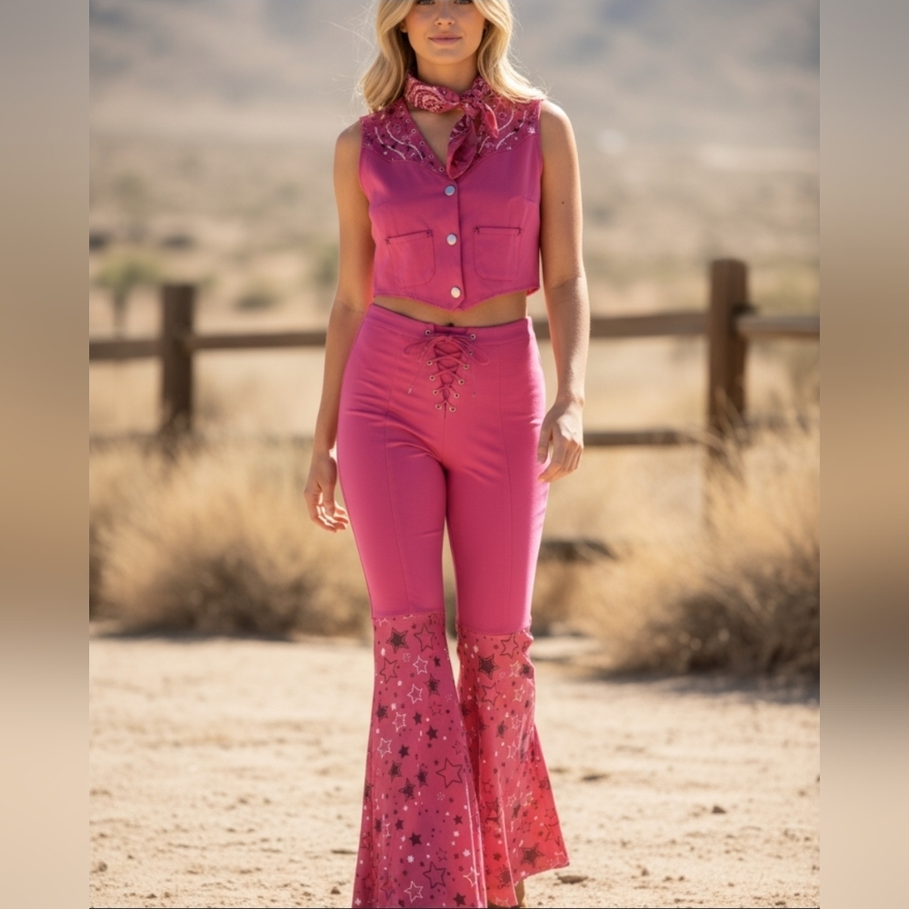 BARBIE Cowgirl Holloween Costume 2023 Movie